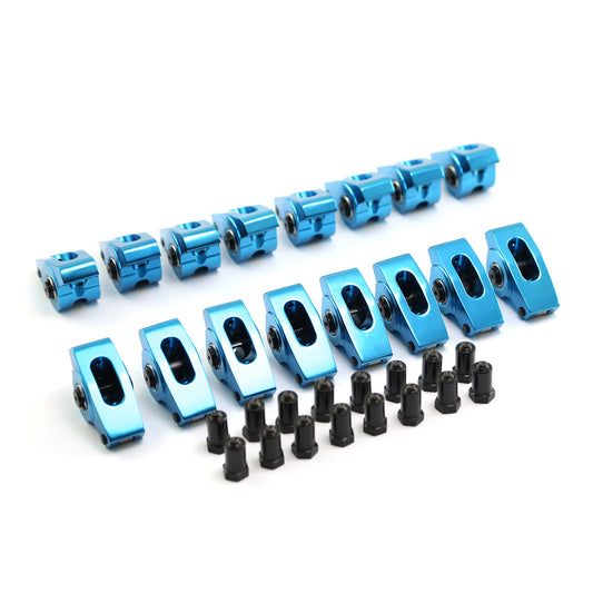 Juego de balancines de aluminio autoalineables de 7/16 pulgadas con relación de transmisión de 1.5 para Chevy SBC 350