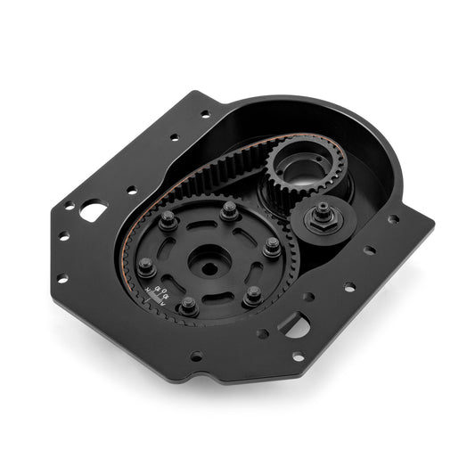 Kit de transmisión por correa de distribución para Ford 302 351C Cleveland, altura de leva estándar, color negro