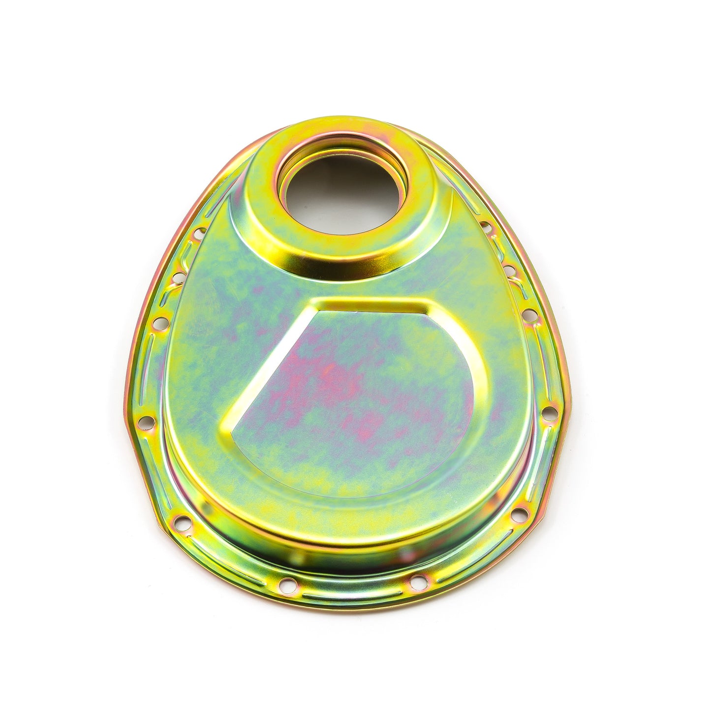 Cubierta de cadena de distribución de acero zincado para Chevy SBC 350