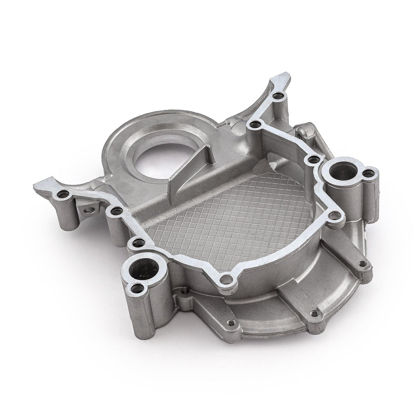 Cubierta de cadena de distribución de aluminio para Ford SB 289 302 351 Windsor 1968-80 (sin EFI)