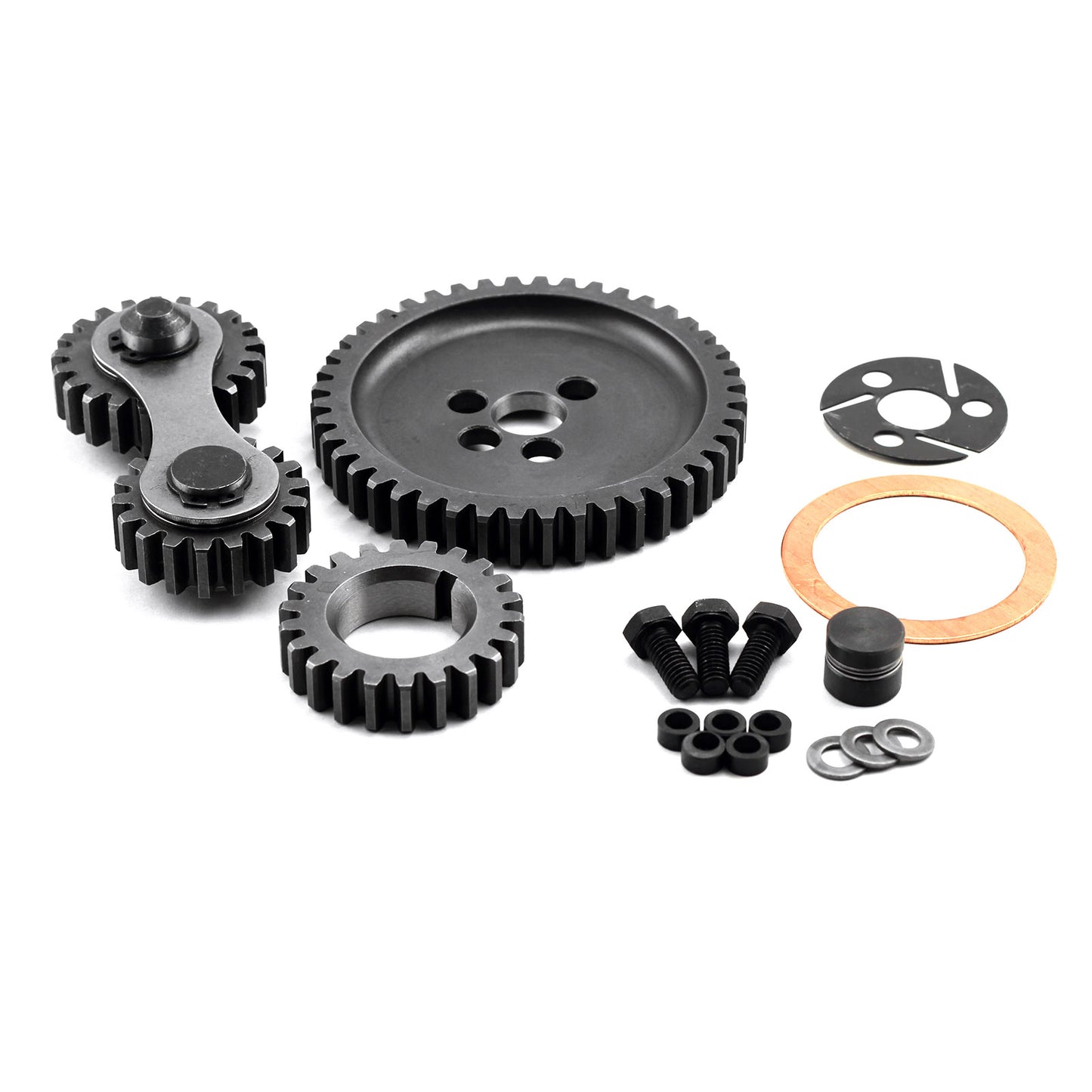 Chevy SBC 350 Dual Idler Noisey Timing Gear Drive Set