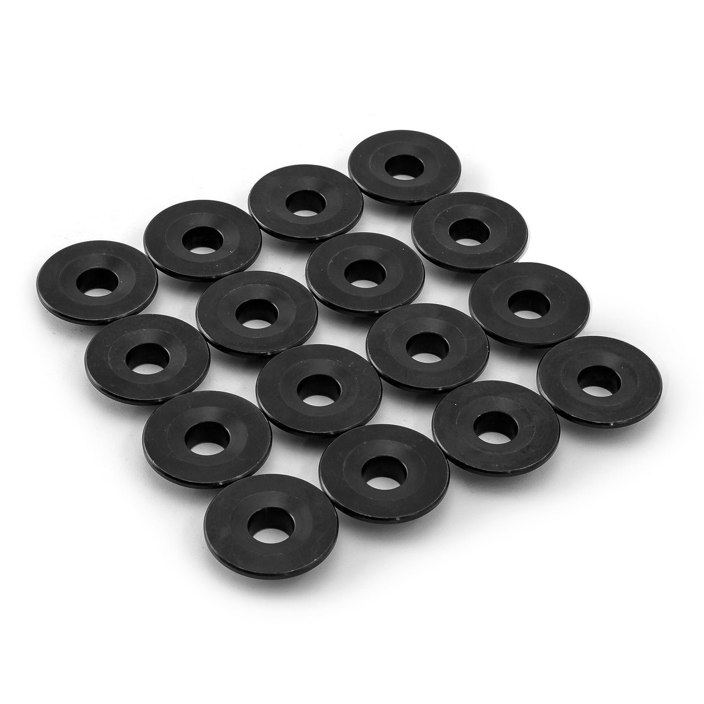 Retenedores de resorte de válvula de acero cromado de 11/32" (1,400" de diámetro exterior y 1,045" de diámetro interior), 7 grados