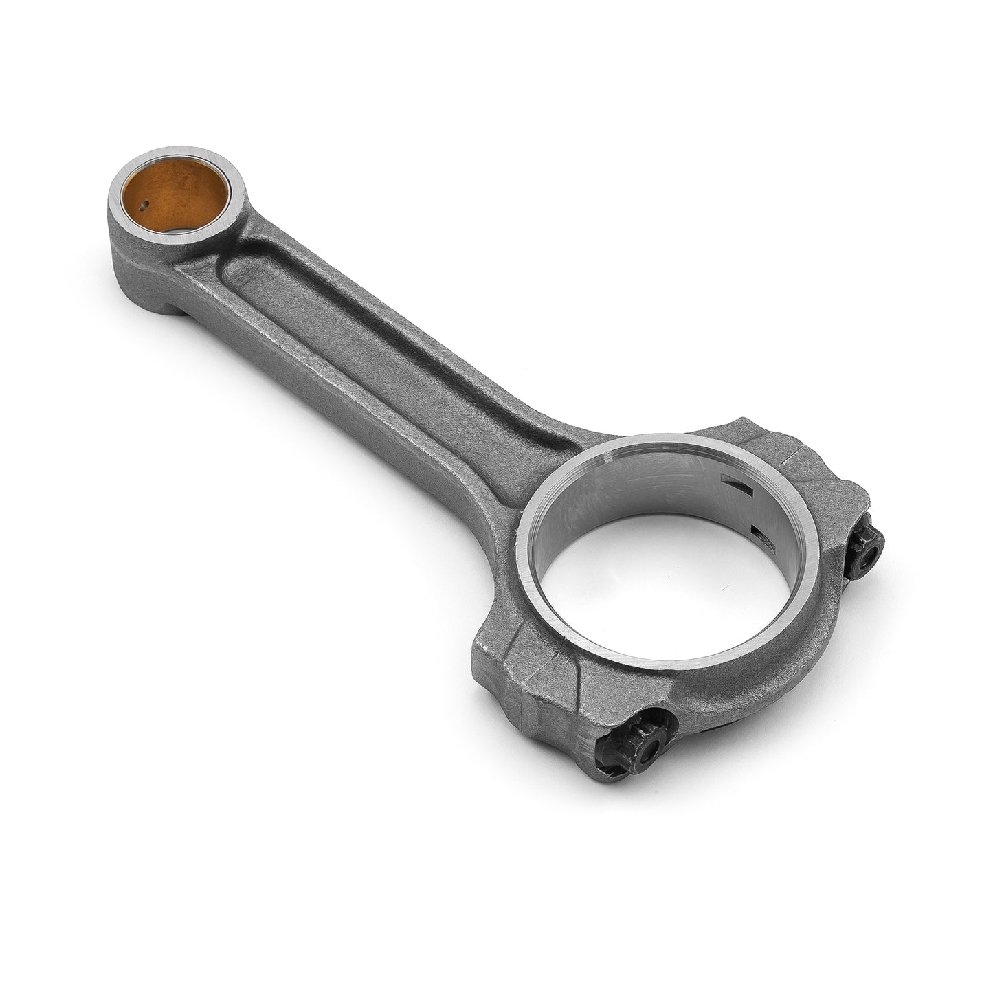 Bielas de 6.000" 2.100" 0.927" con buje de bronce 5140. Compatible con: Chevy SBC 350