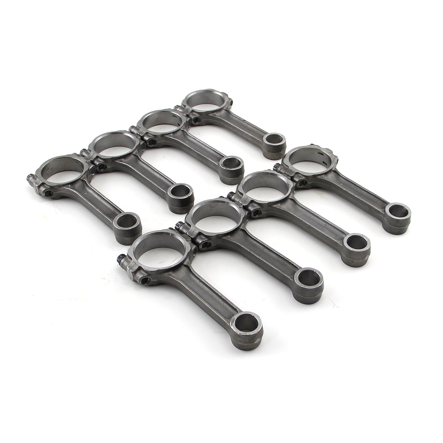 Bielas de 6,605", 2,500" y 1,04" con ajuste a presión 5140. Compatible con: Ford BBF 460