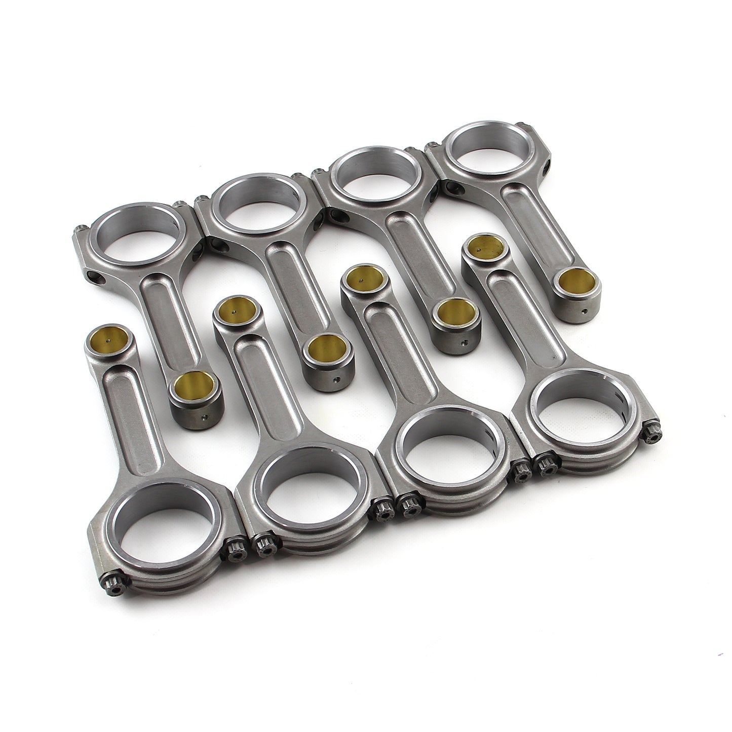 I Beam Race 5.933" 2.086" .866" Bronze Bush 4340 Connecting Rods 4.6L Coyote