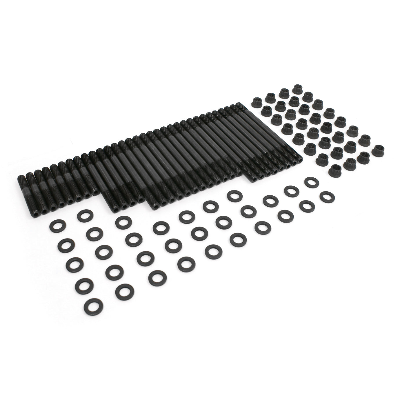 Kit de espárragos de culata de 12 puntas para Chevy BBC 454 (compatible con culatas Speedmaster de 8 espárragos largos)