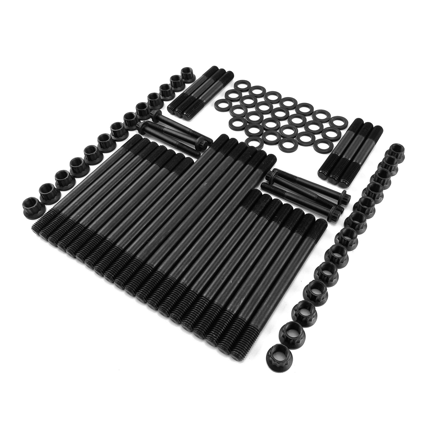 Kit de espárragos de culata de cromo-molibdeno 8740 de 12 puntos para Dodge Ram Cummins 5.9L 12V Diesel