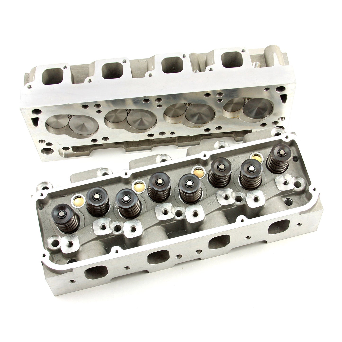 Culatas de cilindros hidráulicas planas de 220 cc y 64 cc para Ford 302 351C Cleveland