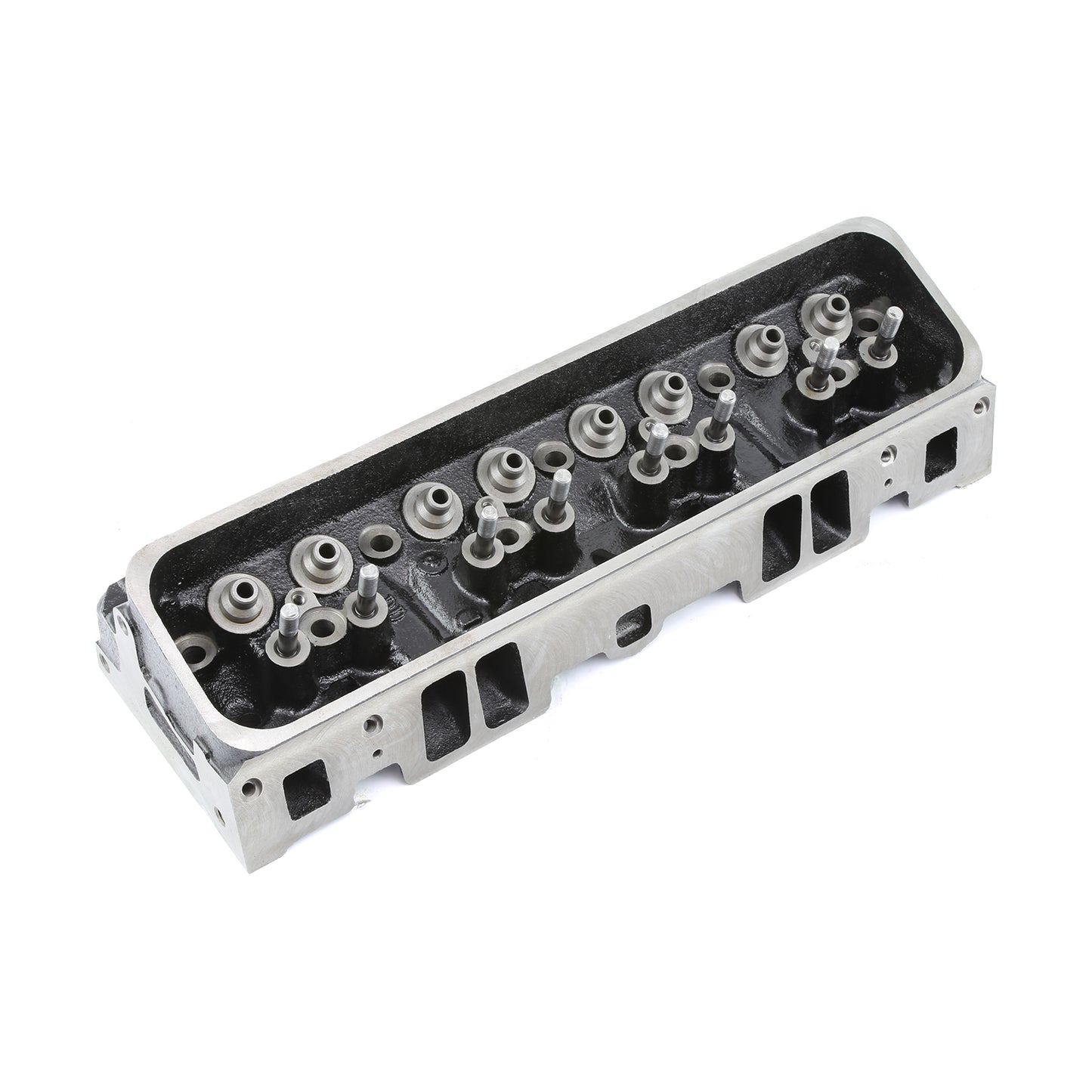 Culata desnuda de hierro fundido recta Chevy SBC 350 Vortec de 180 cc y 64 cc