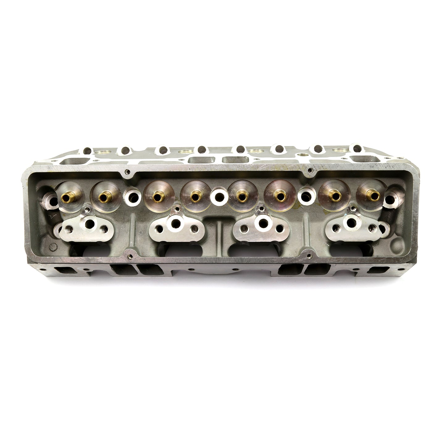 Culata de aluminio desnuda angular para Chevy SBC 350 (205 cc, 64 cc)