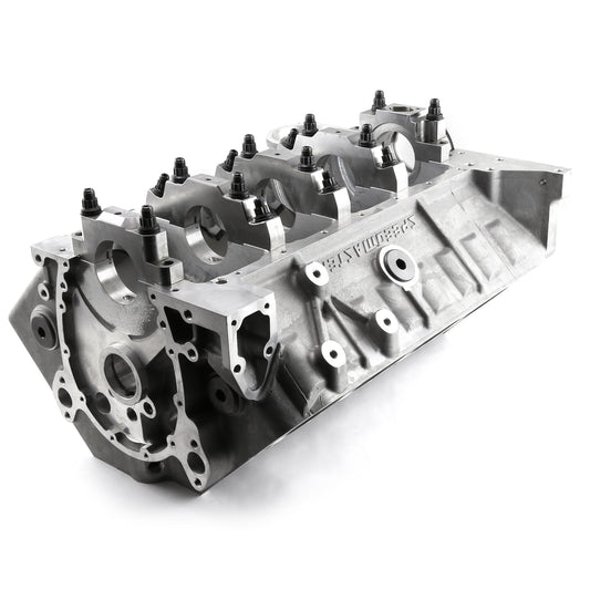 Bloque de motor de aluminio Speedmaster Chevy SBC 350 B-4.000 DH-9.025 con espárrago de cabeza de 3/8"