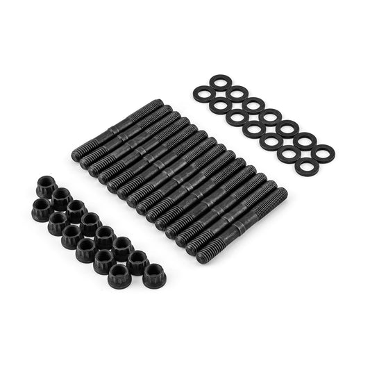 Kit de espárragos principales de 12 puntos y 2 pernos para Chrysler Slant 6 cilindros, 170, 198 y 225