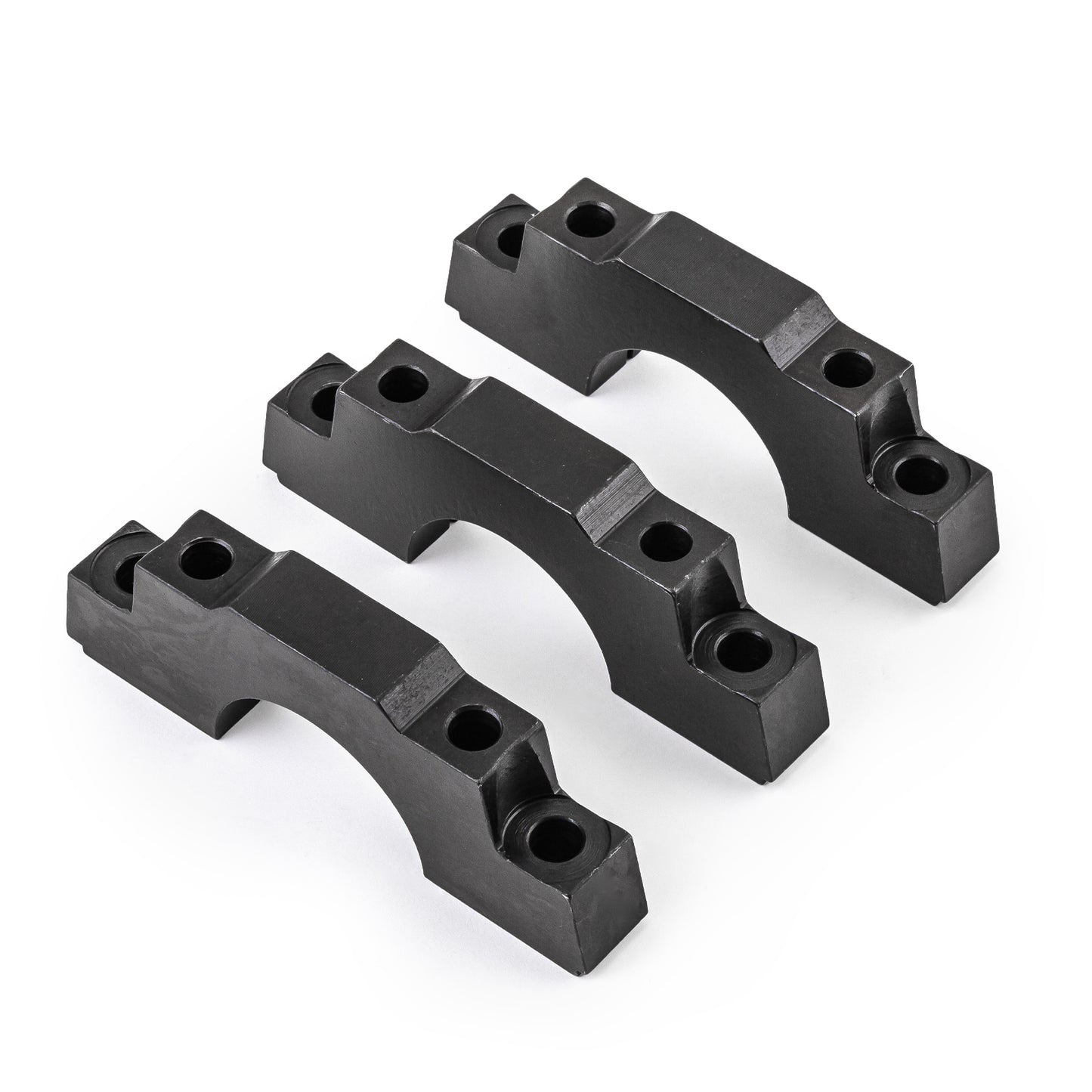 Tapas principales de acero billet de repuesto de 4 pernos para Chevy SBC 350 OEM (3 tapas centrales)