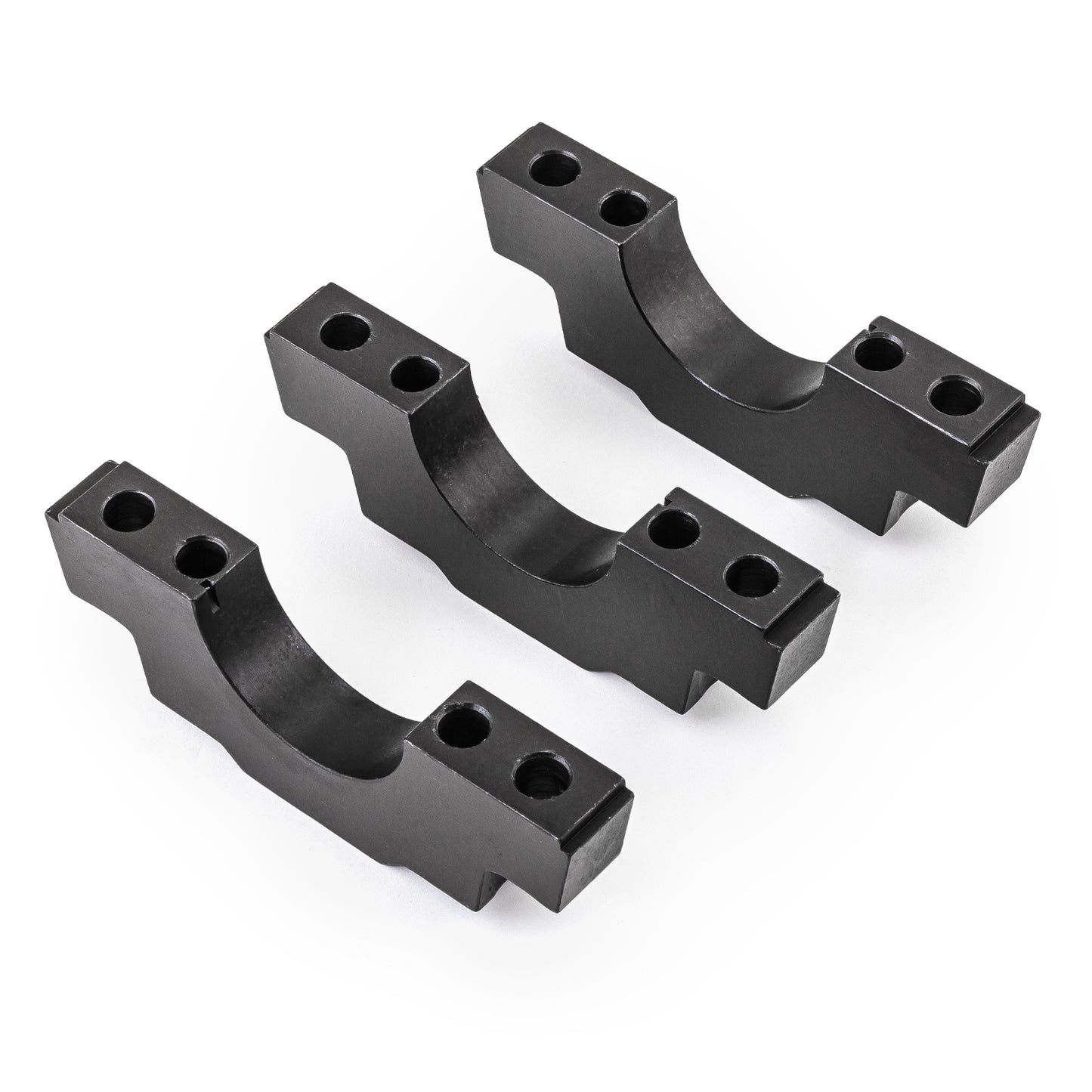 Tapas principales de acero billet de repuesto de 4 pernos para Chevy SBC 350 OEM (3 tapas centrales)