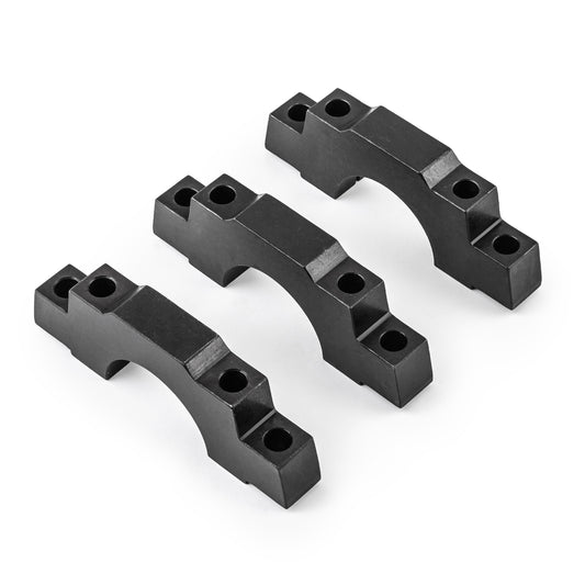 Tapas principales de acero billet rectas de 2 pernos a 4 pernos para Chevy SBC 350 OEM, 3 tapas centrales