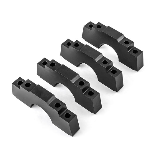 Tapas principales de acero billet recto de 4 pernos para Chevy BBC 454 OEM (4 tapas)