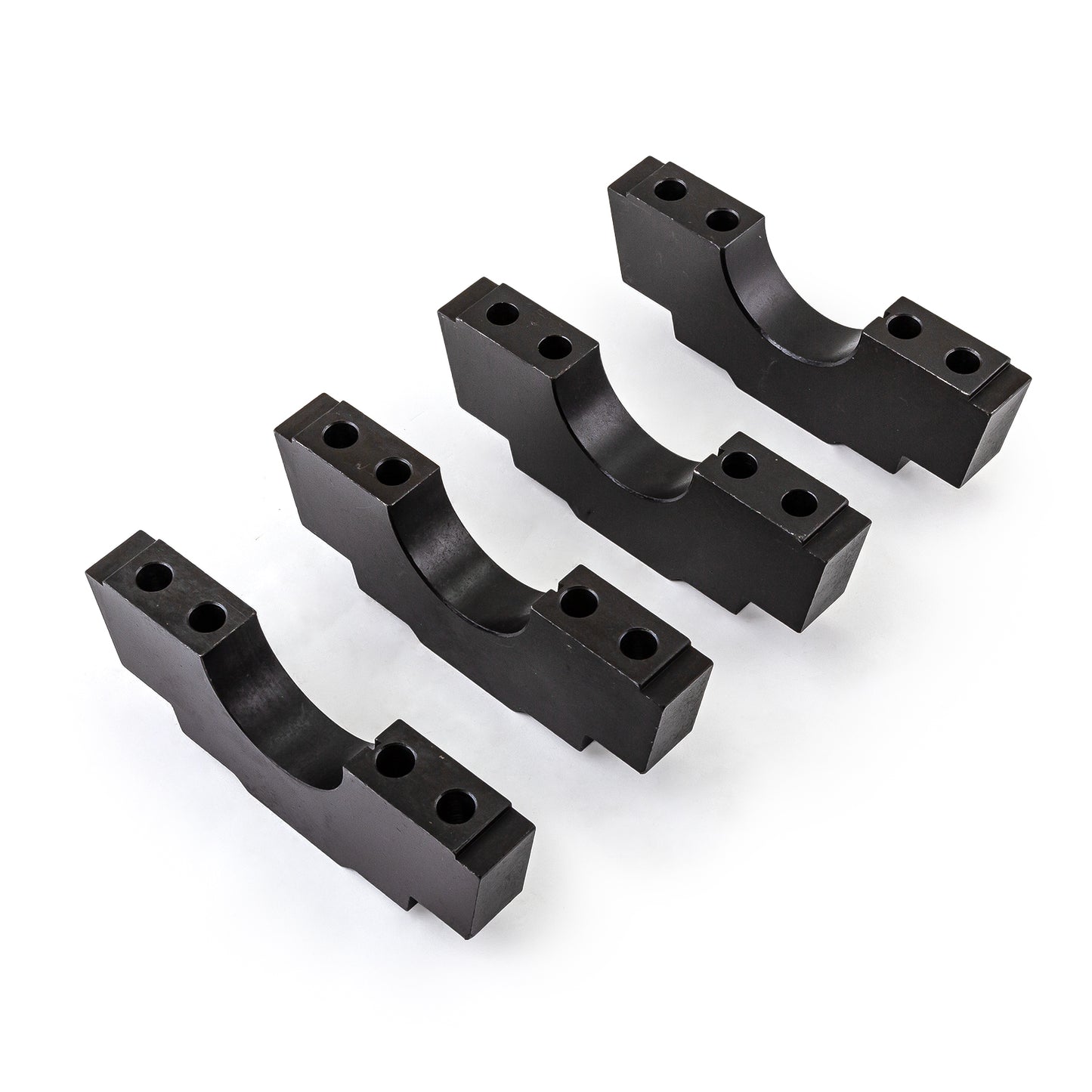 Tapas principales de acero billet recto de 4 pernos para Chevy BBC 454 OEM (4 tapas)