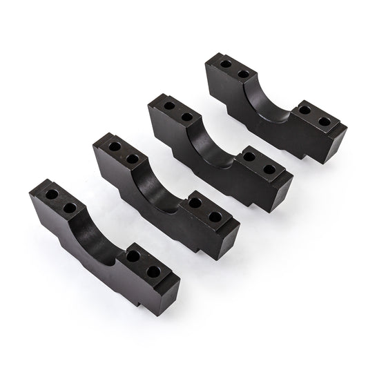 Tapas principales de acero billet recto de 4 pernos para Chevy BBC 454 OEM (4 tapas)