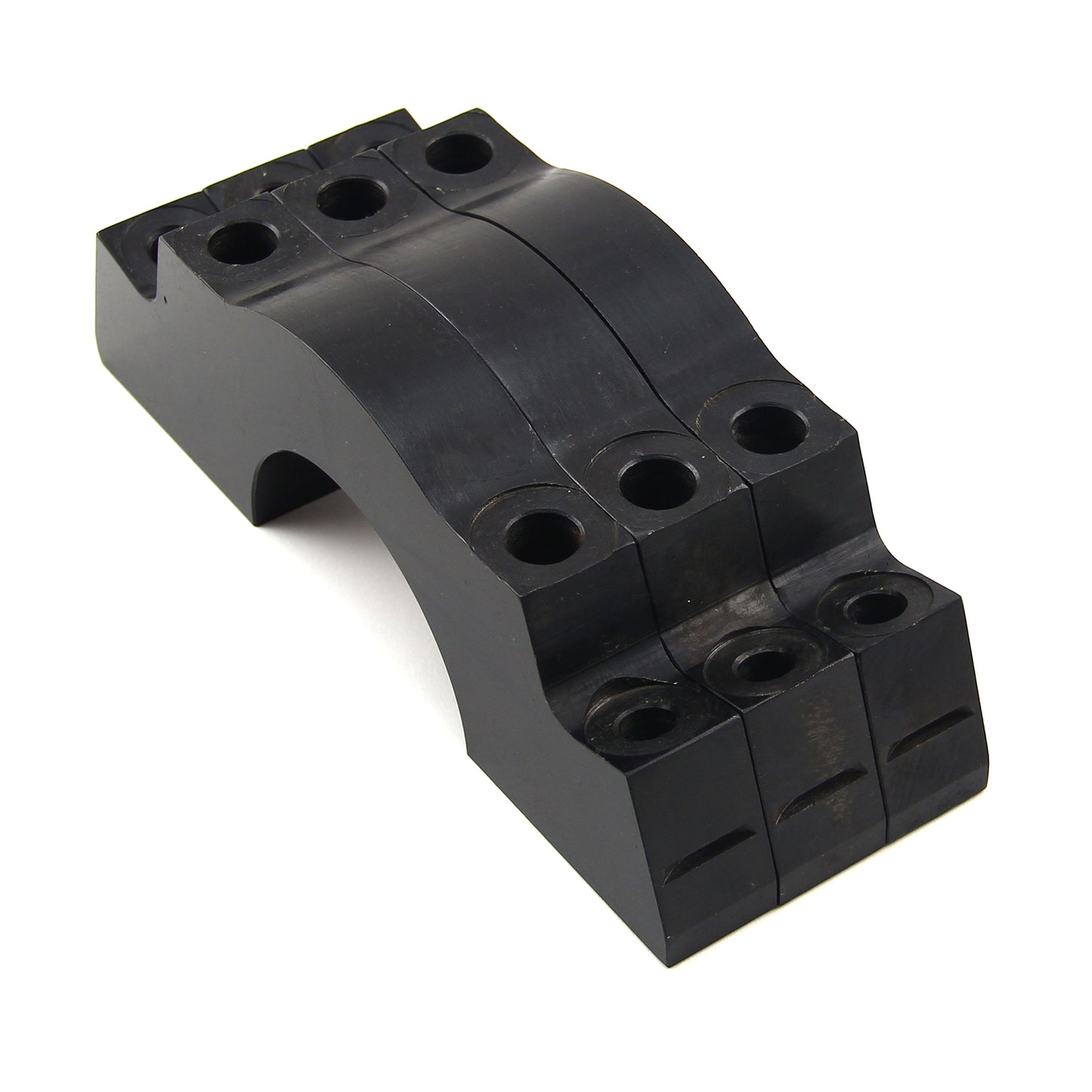 Ford 351W Windsor OEM 2 Bolt to 4 Bolt Splayed Billet Steel Main Caps