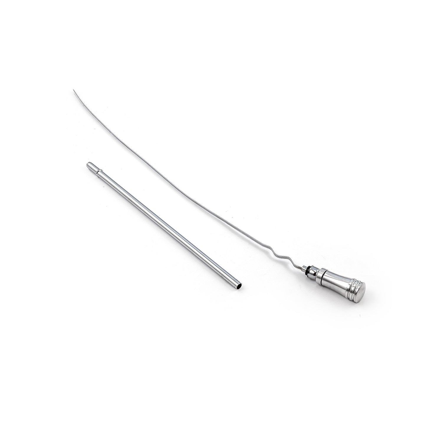 Varilla de nivel de aceite del motor con mango plano para Chrysler SB 318, 340 y 360 de Mopar