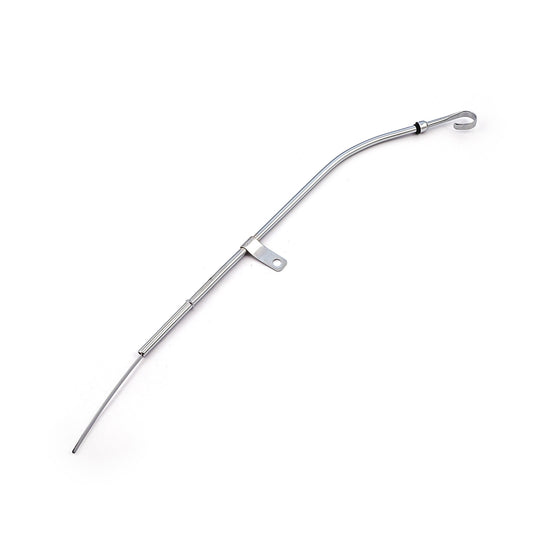 Varilla de nivel de aceite de motor cromada para Chevy SBC 350 1980-82