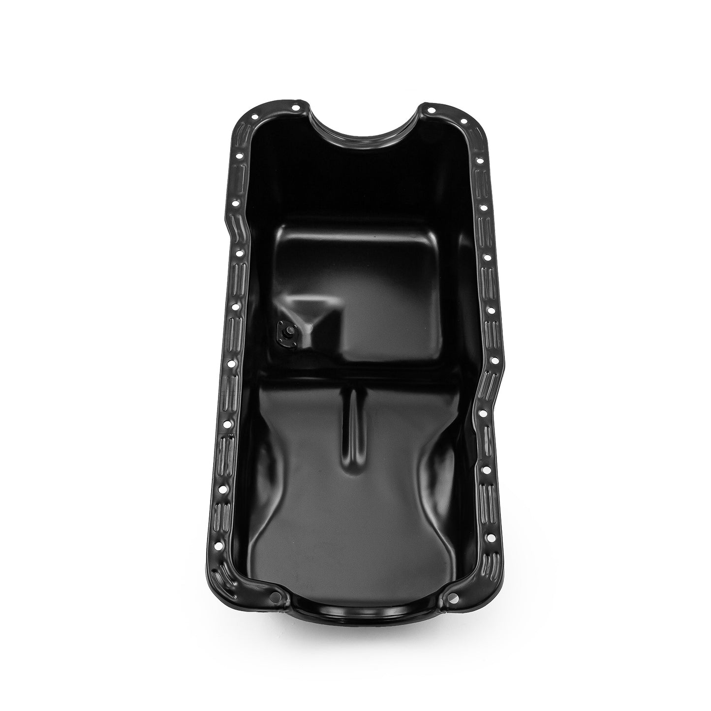Ford SB 289 302 Windsor 1965-87 Front Sump Black Oil Pan