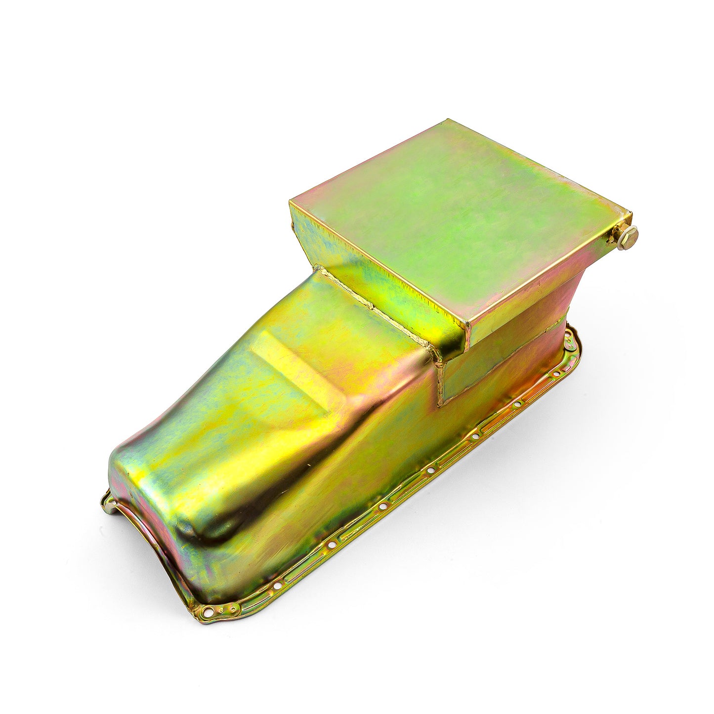 Cárter de aceite trasero de arrastre de 7 cuartos para Chevy SBC 350, 2 piezas, 1955-79, lado D, zincado