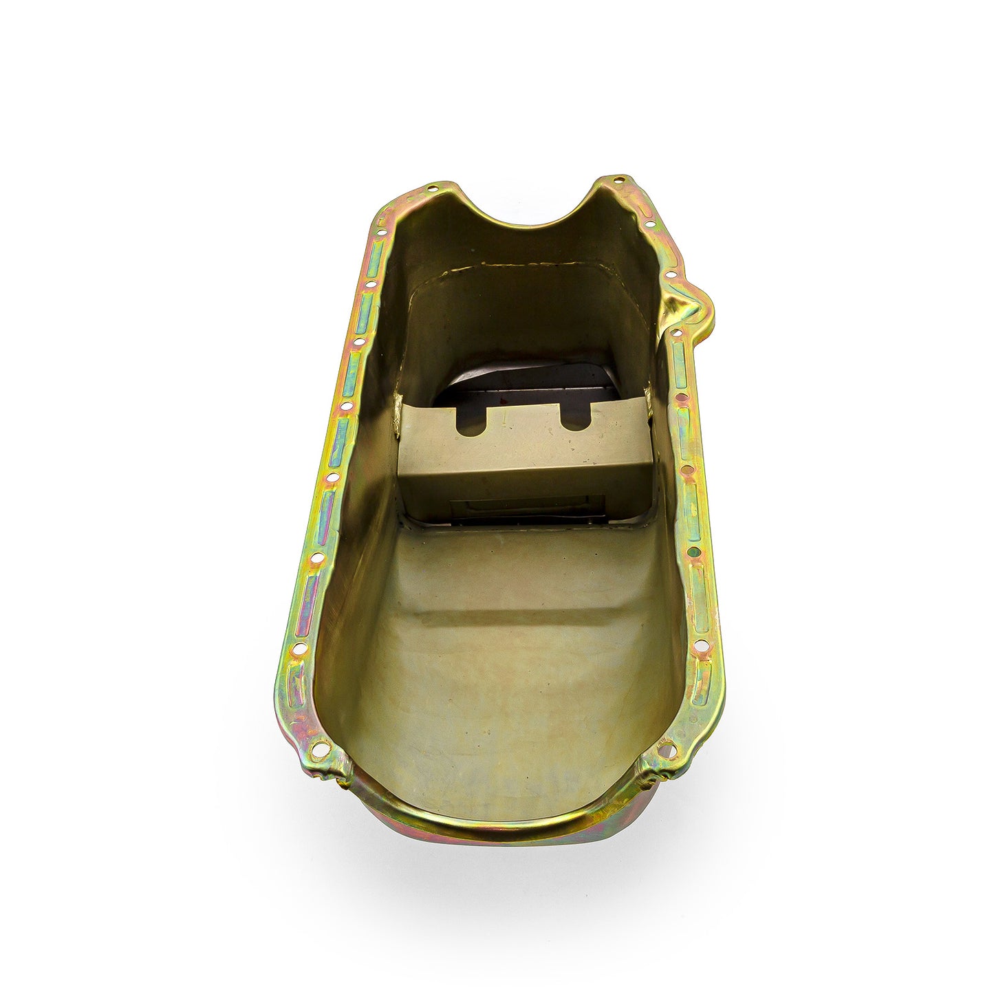 Cárter de aceite trasero de arrastre de 7 cuartos para Chevy SBC 350, 2 piezas, 1955-79, lado D, zincado