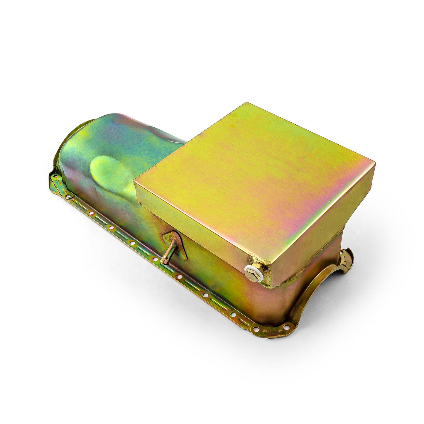 Cárter trasero de 2 piezas de zinc para Chevy BBC 454 Gen 4, 6 cuartos de galón