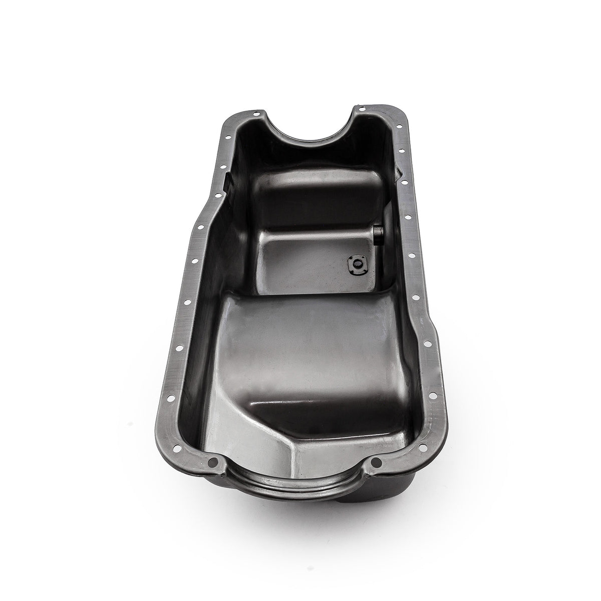 Cárter de aceite sin revestimiento de doble cárter para Ford SB 289 302 Windsor Fox Body