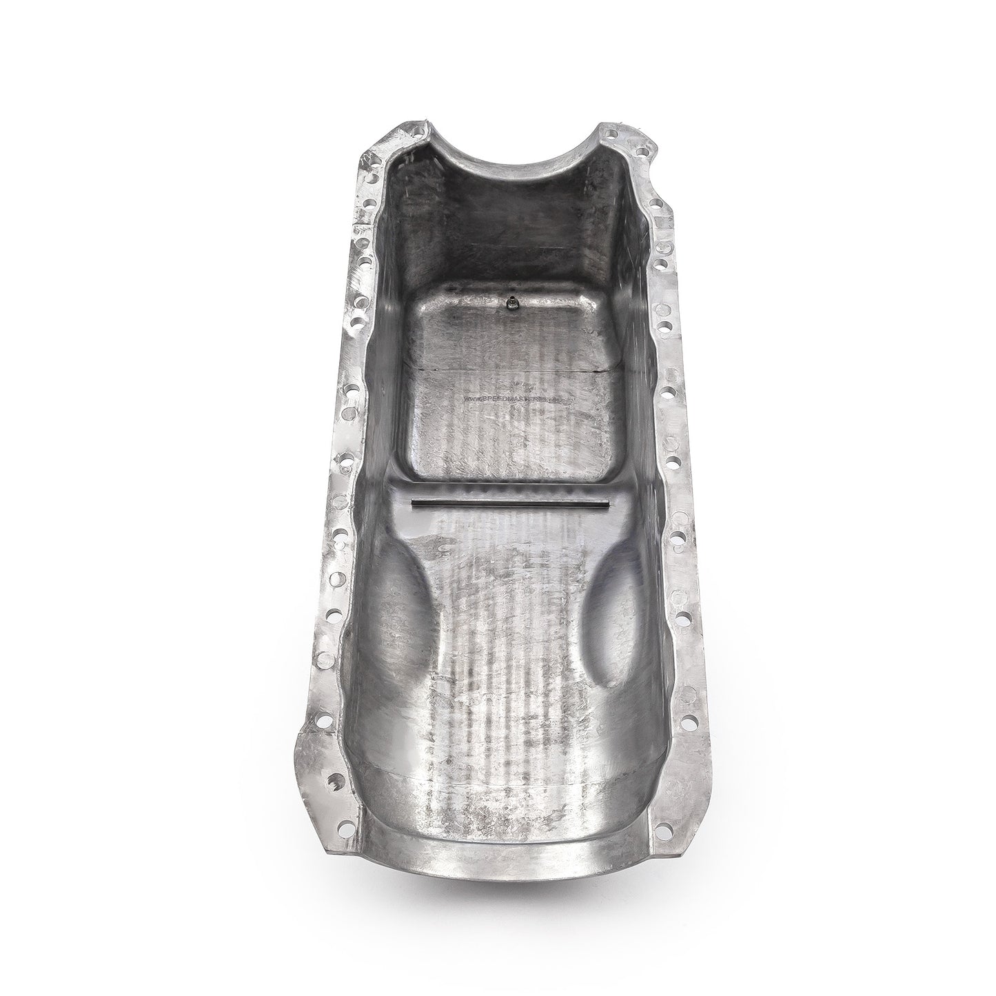 Cárter de aceite de aluminio con aletas pulidas para Chevy BBC 454, 2 piezas, 4.ª generación, 1965-1990