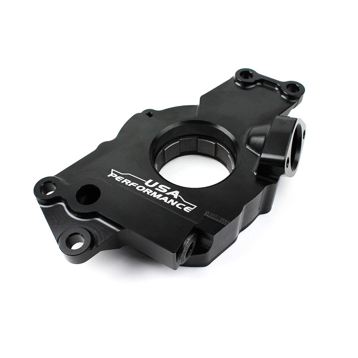Bomba de aceite de aluminio billet para Chevy GM LS1 LS2 LS3 LS6 con engranajes billet 4340