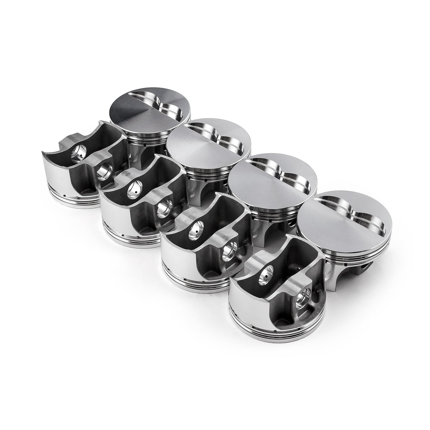 Pistones forjados de tapa plana para Chevy SBC 383 ci, 5.7", 4.04", 1.425" y 0.927"