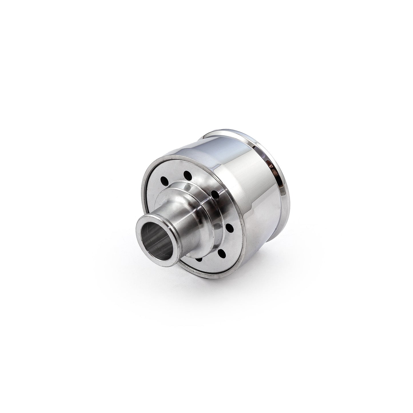 Polished Aluminum Valve Cover Breather Cap & Gromment (Push In)