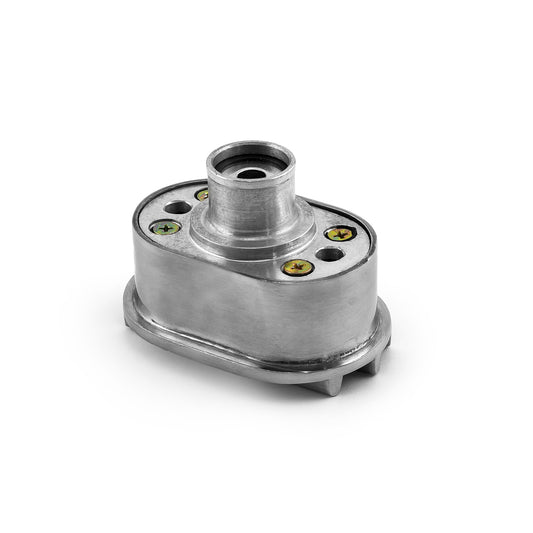 Nostalgic Finned Valve Cover Aluminum Breather Billet Cap (Push In)