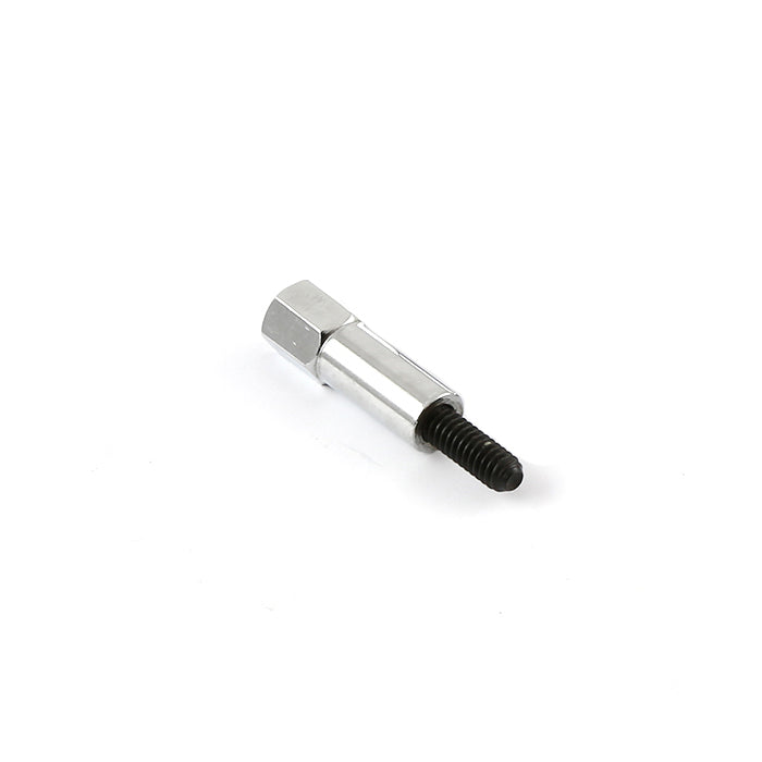Tuerca hexagonal mini para tapa de válvula cromada de 1" con perno de 1/4" (individual)