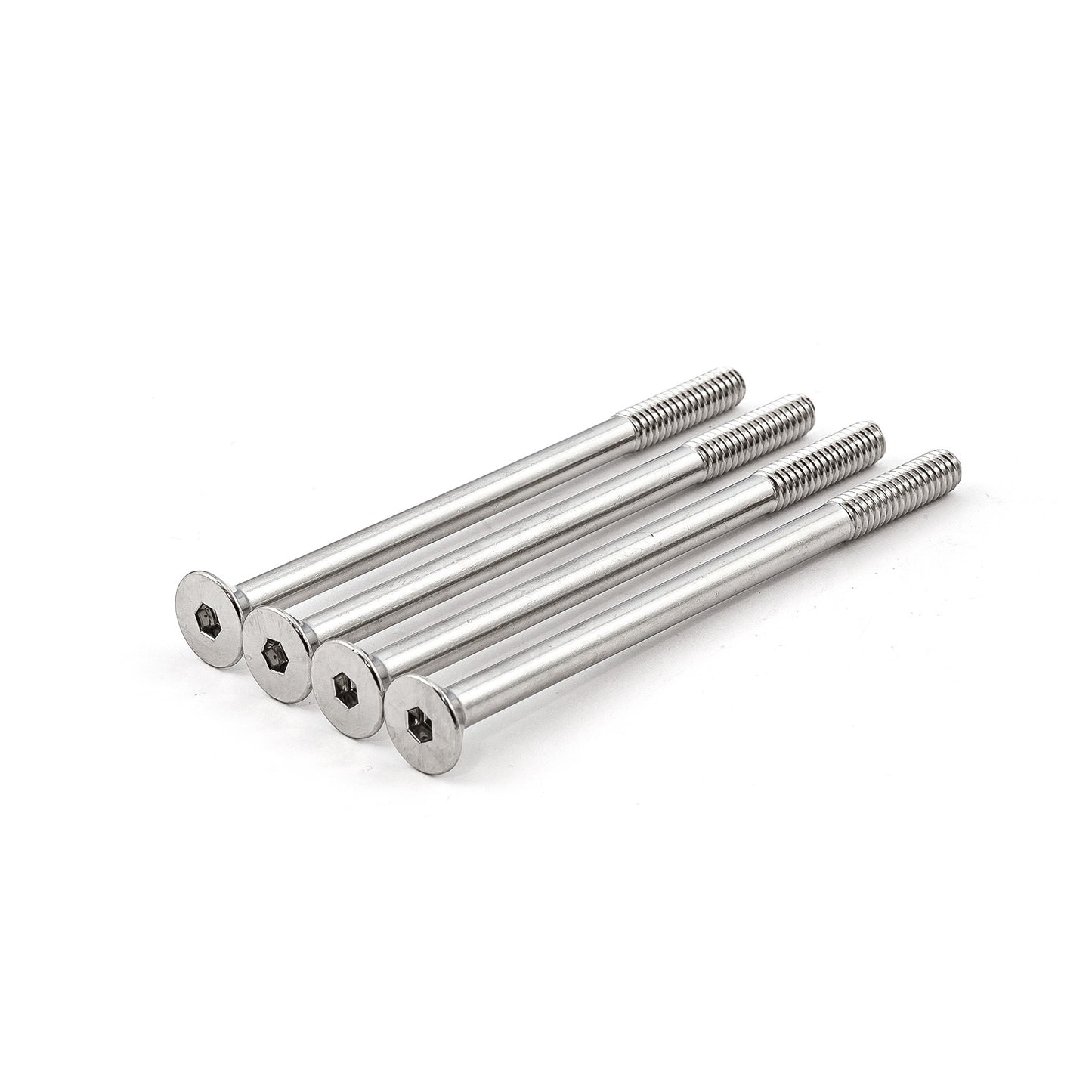 Pernos de tapa de válvula de cabeza Allen de acero de 4" con rosca de 1/4 (cortos)