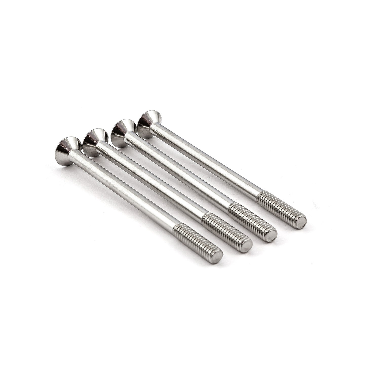 Pernos de tapa de válvula de cabeza Allen de acero de 4" con rosca de 1/4 (cortos)