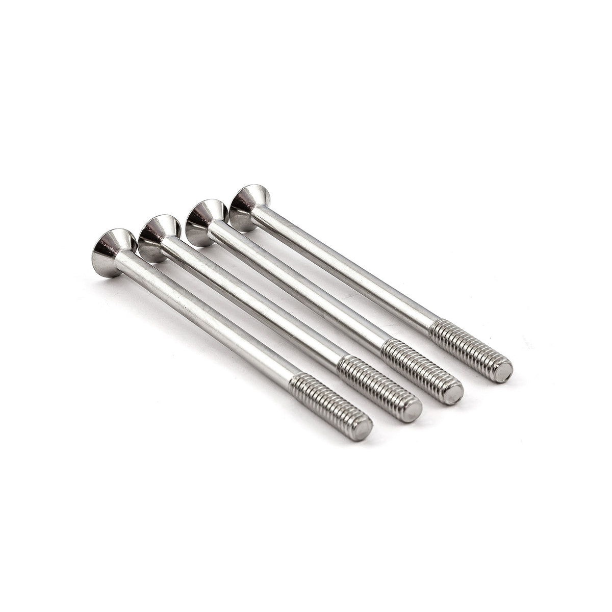 Pernos de tapa de válvula de cabeza Allen de acero de 4" con rosca de 1/4 (cortos)