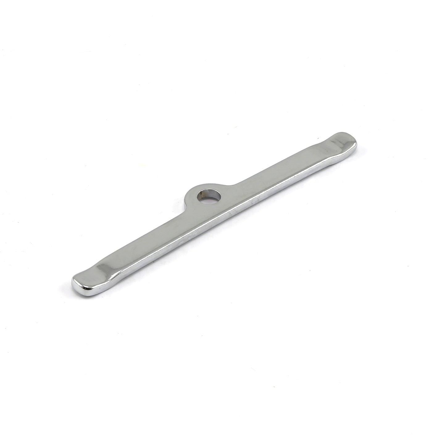 Juego de 4 barras separadoras de tapa de válvula cromadas para Chevy SBC 350 de 4 1/2"