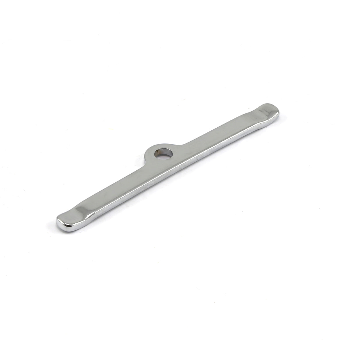 Juego de 4 barras separadoras de tapa de válvula cromadas para Chevy SBC 350 de 4 1/2"