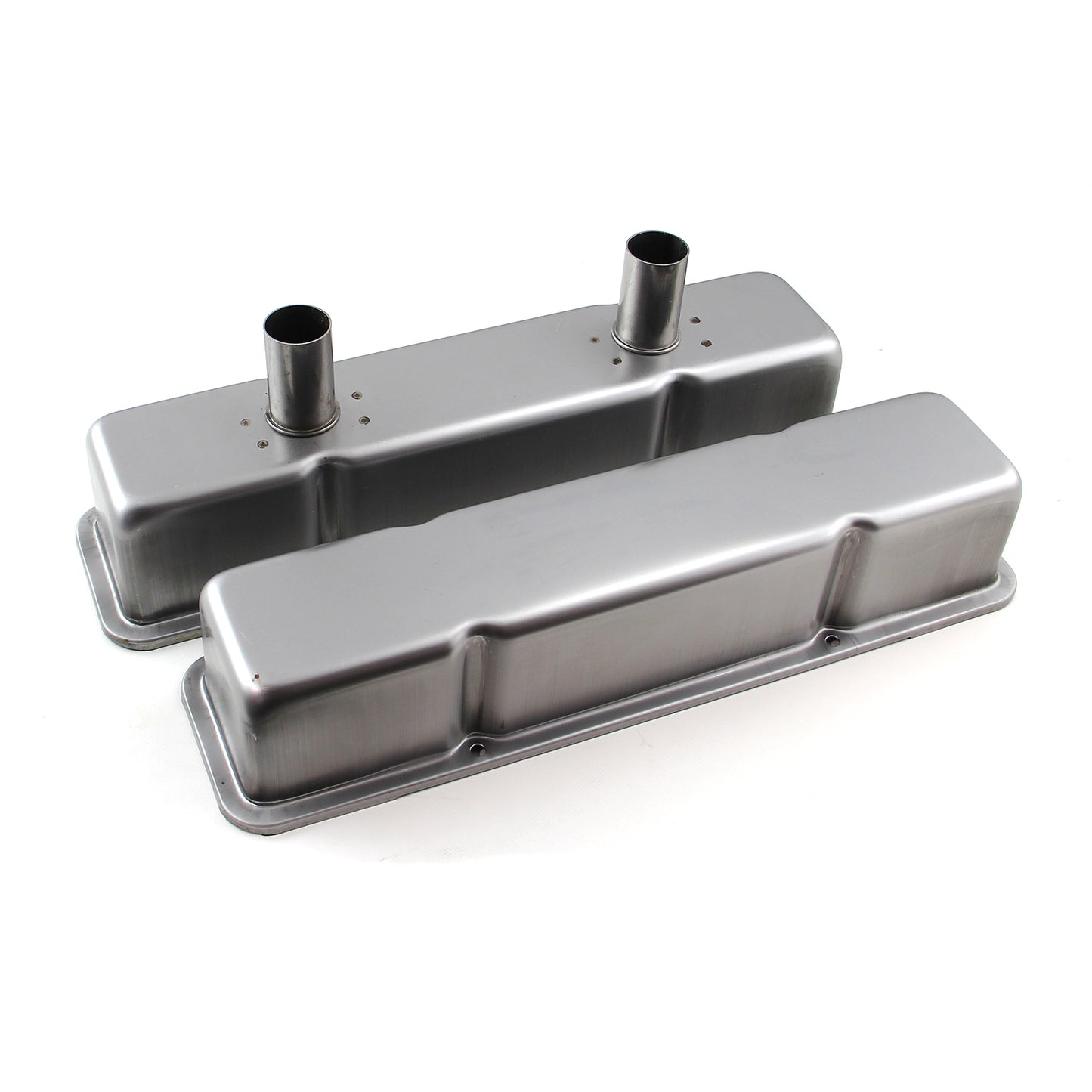 Tapas de válvulas de acero revestidas con forma circular para Chevy SBC 350 - Altas - IMCA
