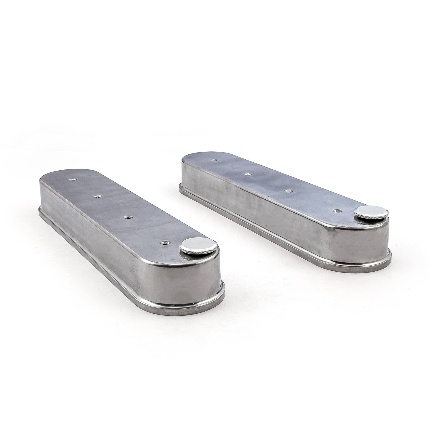 Tapas de válvulas de aluminio fundido para Chevy LS1, LS2, LS3, LS6 y LS7 (sin soportes de bobina)