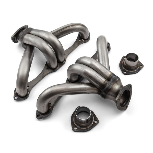 Colectores de escape sin rematar de bloque de 1 5/8" para Chevy SBC 350