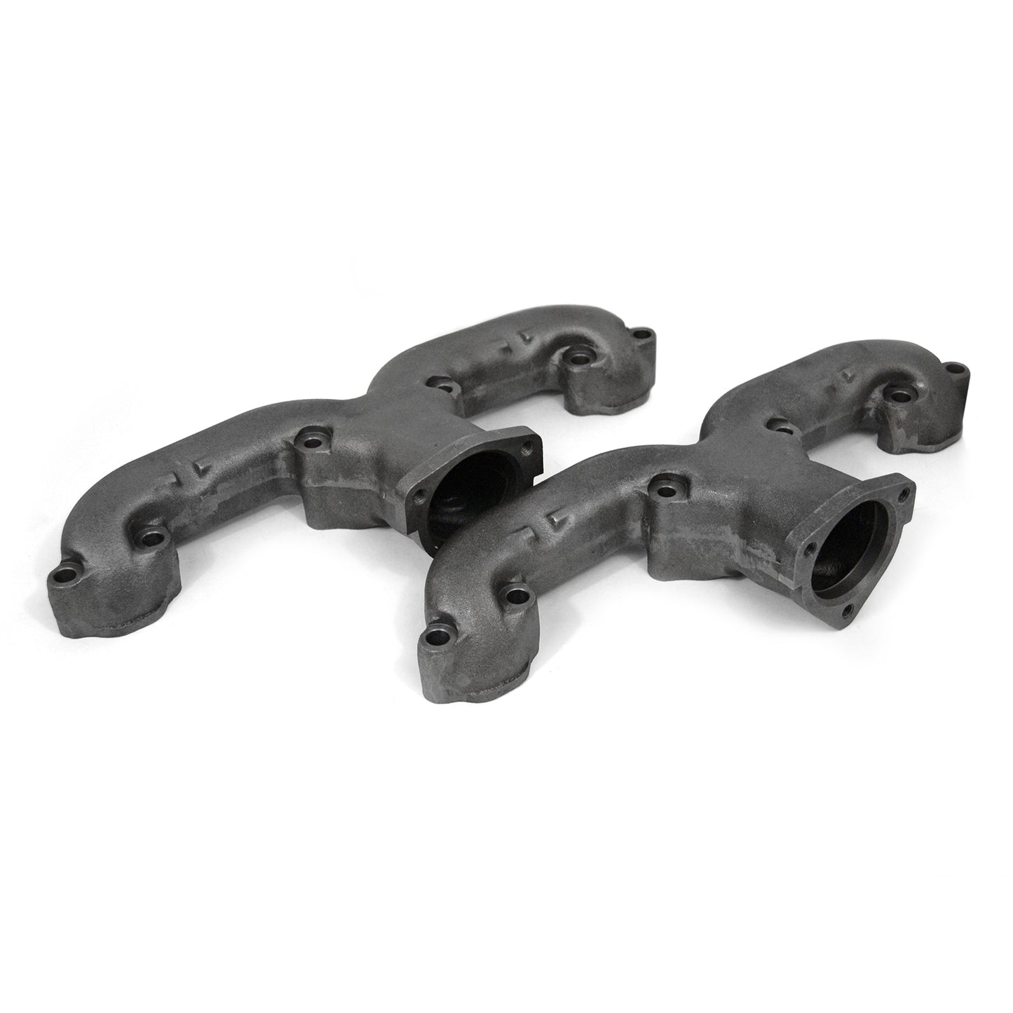 Chevy SBC 350 Corvette 1962-63 Rams Horn Exhaust Headers w/ 2.5" Center Dump