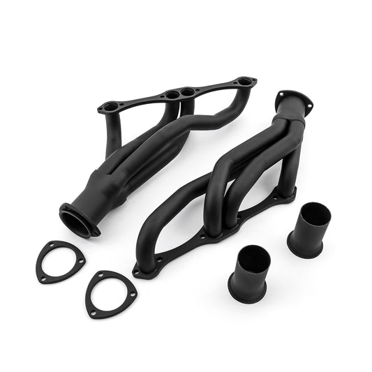 Colectores de escape negros para Chevy SBC 350 Chevelle Camaro 1967-81