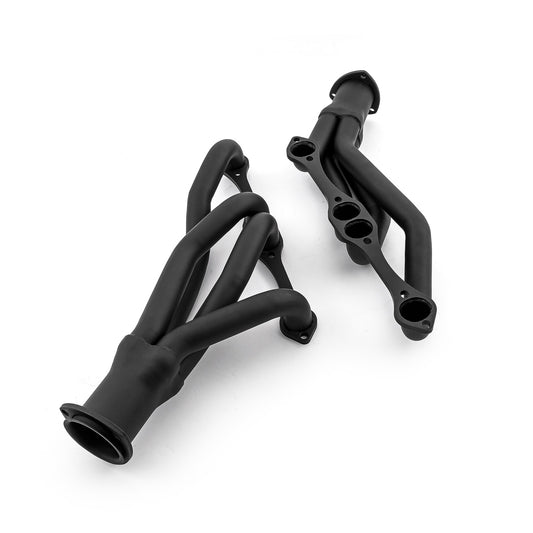 Colectores de escape negros para Chevy SBC 350 Chevelle Camaro 1967-81