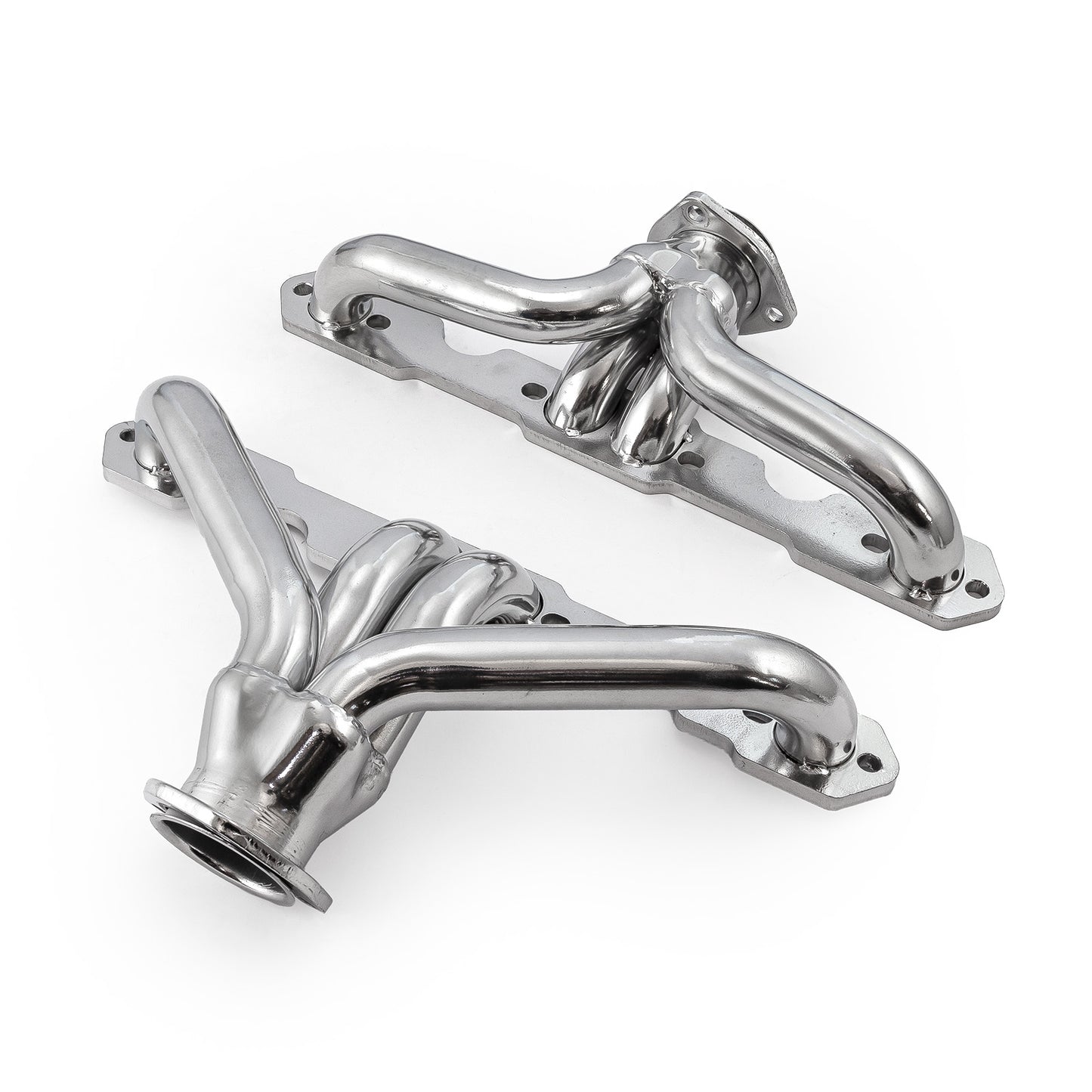 Cabezales de cerámica cortos Tri-5 para Chevy SBC 350 1955-57, cabezales rectos