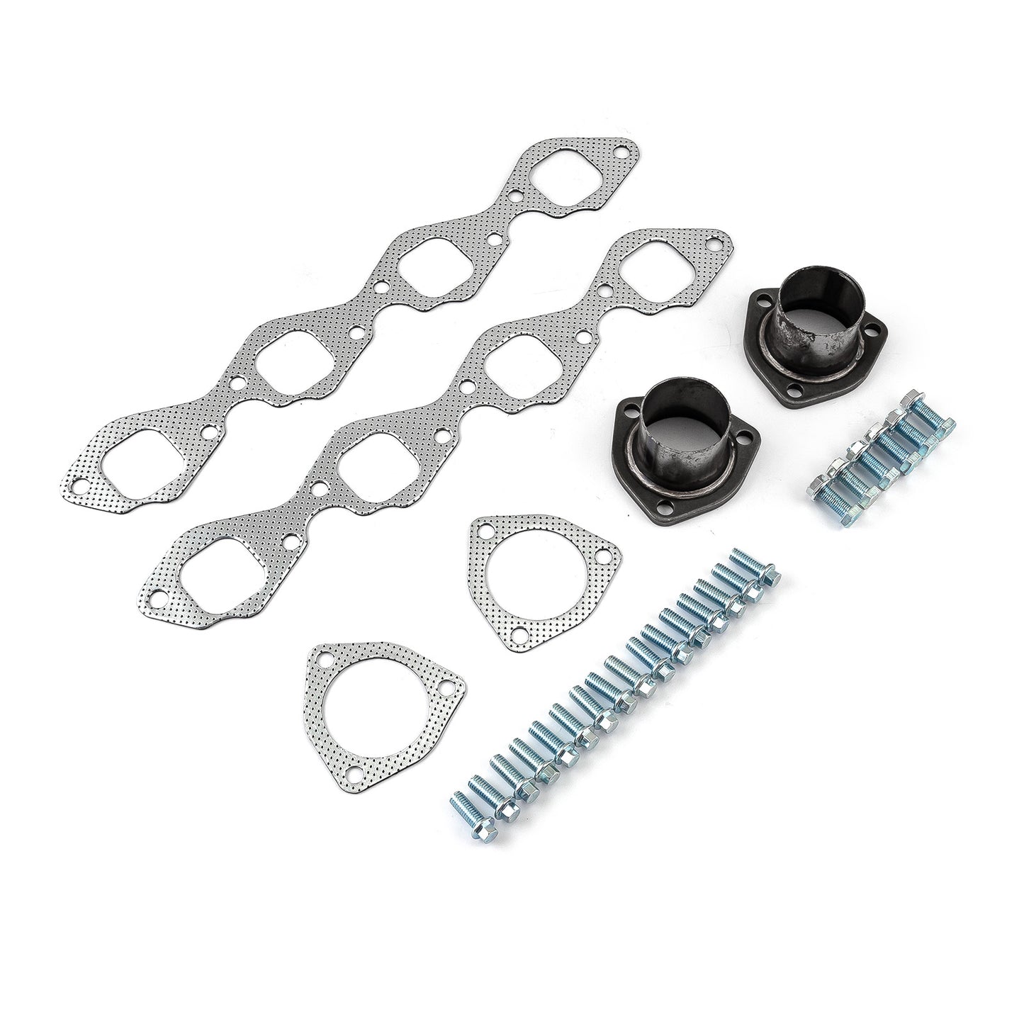 Chevy BBC 454 Block Hugger Raw Exhaust Headers