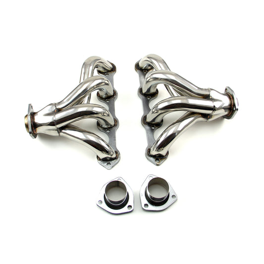 Ford SB 289 302 351 Windsor Block Huggers Stainless Steel Exhaust Headers